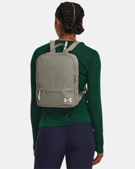 Unisex UA Loudon Backpack Small in Green image number 4